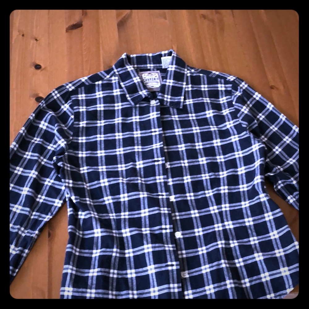 Chanonix Flannel tailored button down shirt